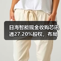 日海智能现金收购芯讯通27.20%股权,布局无线通信未来?(图3) 日海智能现金收购芯讯通27.20%股权,布局无线通信未来?(图3)