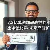 7.2亿募资加码高性能稀土永磁材料 未来产能扩张与市场前景如何?(图4) 7.2亿募资加码高性能稀土永磁材料 未来产能扩张与市场前景如何?(图4)