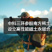 中科三环参股南方稀土 设立高性能磁土永磁合资公司(图4) 中科三环参股南方稀土 设立高性能磁土永磁合资公司(图4)