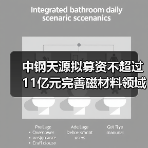 中钢天源拟募资不超过11亿元完善磁材料领域布局(图2) 中钢天源拟募资不超过11亿元完善磁材料领域布局(图2)