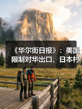 《华尔街日报》:美国限制对华出口,日本村田获利(图2) 《华尔街日报》:美国限制对华出口,日本村田获利(图2)