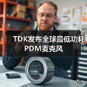TDK发布全球最低功耗PDM麦克风(图4) TDK发布全球最低功耗PDM麦克风(图4)