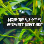 中国电信启动3个干线光缆线路工程施工和监理集采:预估规模近1亿元 中国电信启动3个干线光缆线路工程施工和监理集采:预估规模近1亿元
