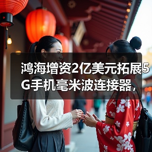 鸿海增资2亿美元拓展5G手机毫米波连接器,并成立鸿海研究院 鸿海增资2亿美元拓展5G手机毫米波连接器,并成立鸿海研究院
