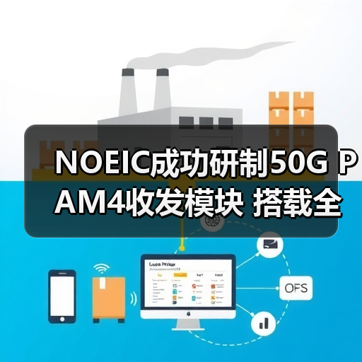 NOEIC成功研制50G PAM4收发模块 搭载全国产DSP芯片（图3）