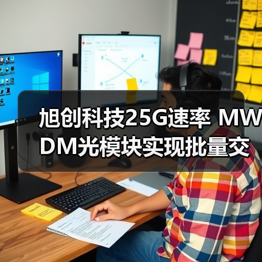 旭创科技25G速率 MWDM光模块实现批量交付(图2) 旭创科技25G速率 MWDM光模块实现批量交付(图2)