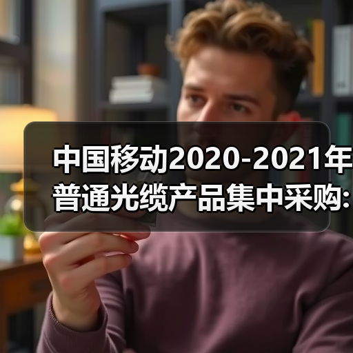 中国移动2020-2021年普通光缆产品集中采购: 约1.192亿芯公里 中国移动2020-2021年普通光缆产品集中采购: 约1.192亿芯公里