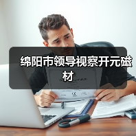 绵阳市领导视察开元磁材 绵阳市领导视察开元磁材