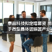 泰晶科技拟定增募资 用于微型晶体谐振器产业化等项目(图3) 泰晶科技拟定增募资 用于微型晶体谐振器产业化等项目(图3)