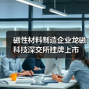 磁性材料制造企业龙磁科技深交所挂牌上市（图2）