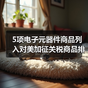 5项电子元器件商品列入对美加征关税商品排除清单(图3) 5项电子元器件商品列入对美加征关税商品排除清单(图3)