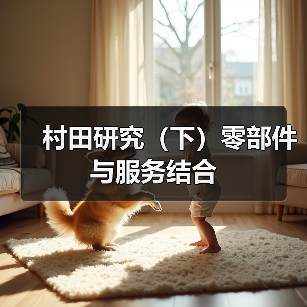 村田研究(下)零部件与服务结合 村田研究(下)零部件与服务结合
