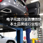 电子元器行业激情燃烧，本土品牌成行业增长引擎