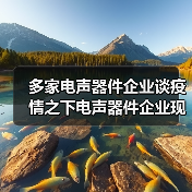 多家电声器件企业谈疫情之下电声器件企业现状与发展(图4) 多家电声器件企业谈疫情之下电声器件企业现状与发展(图4)