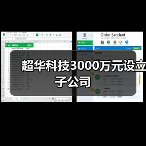 超华科技3000万元设立子公司(图1) 超华科技3000万元设立子公司(图1)