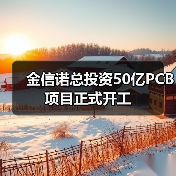 金信诺总投资50亿PCB项目正式开工