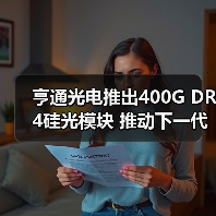 亨通光电推出400G DR4硅光模块 推动下一代数据中心内部光连接发展