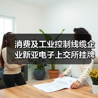 消费及工业控制线缆企业新亚电子上交所挂牌上市(图1) 消费及工业控制线缆企业新亚电子上交所挂牌上市(图1)