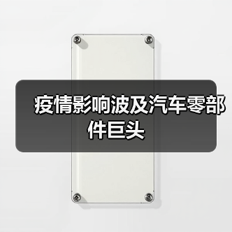 疫情影响波及汽车零部件巨头(图4) 疫情影响波及汽车零部件巨头(图4)