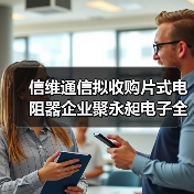 信维通信拟收购片式电阻器企业聚永昶电子全部或部分股权(图1) 信维通信拟收购片式电阻器企业聚永昶电子全部或部分股权(图1)