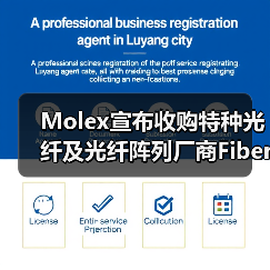 Molex宣布收购特种光纤及光纤阵列厂商Fiberguide(图4) Molex宣布收购特种光纤及光纤阵列厂商Fiberguide(图4)